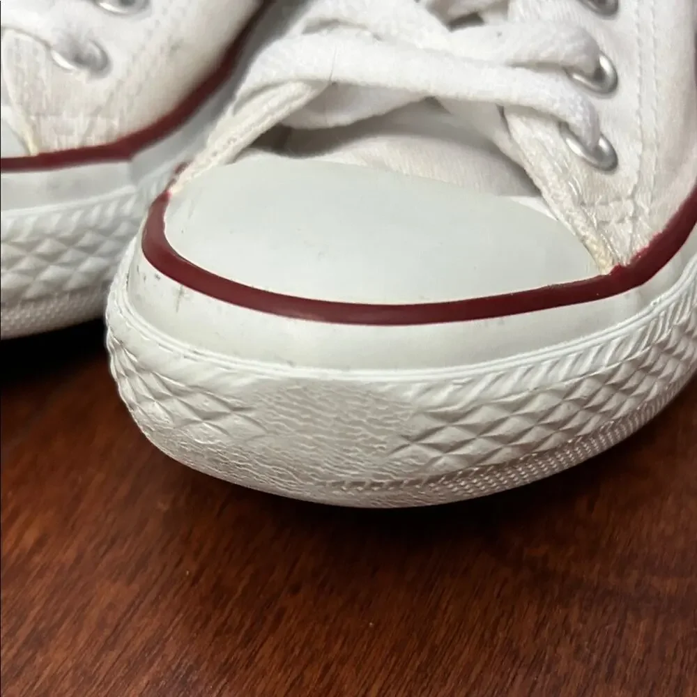 Classic Converse Chuck Taylor All Star White Kids Sneakers, Size 12.5
